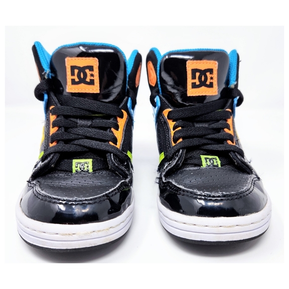 DC Youth's Rebound J skateboard sneakers Size 12 - Picture 5 of 8